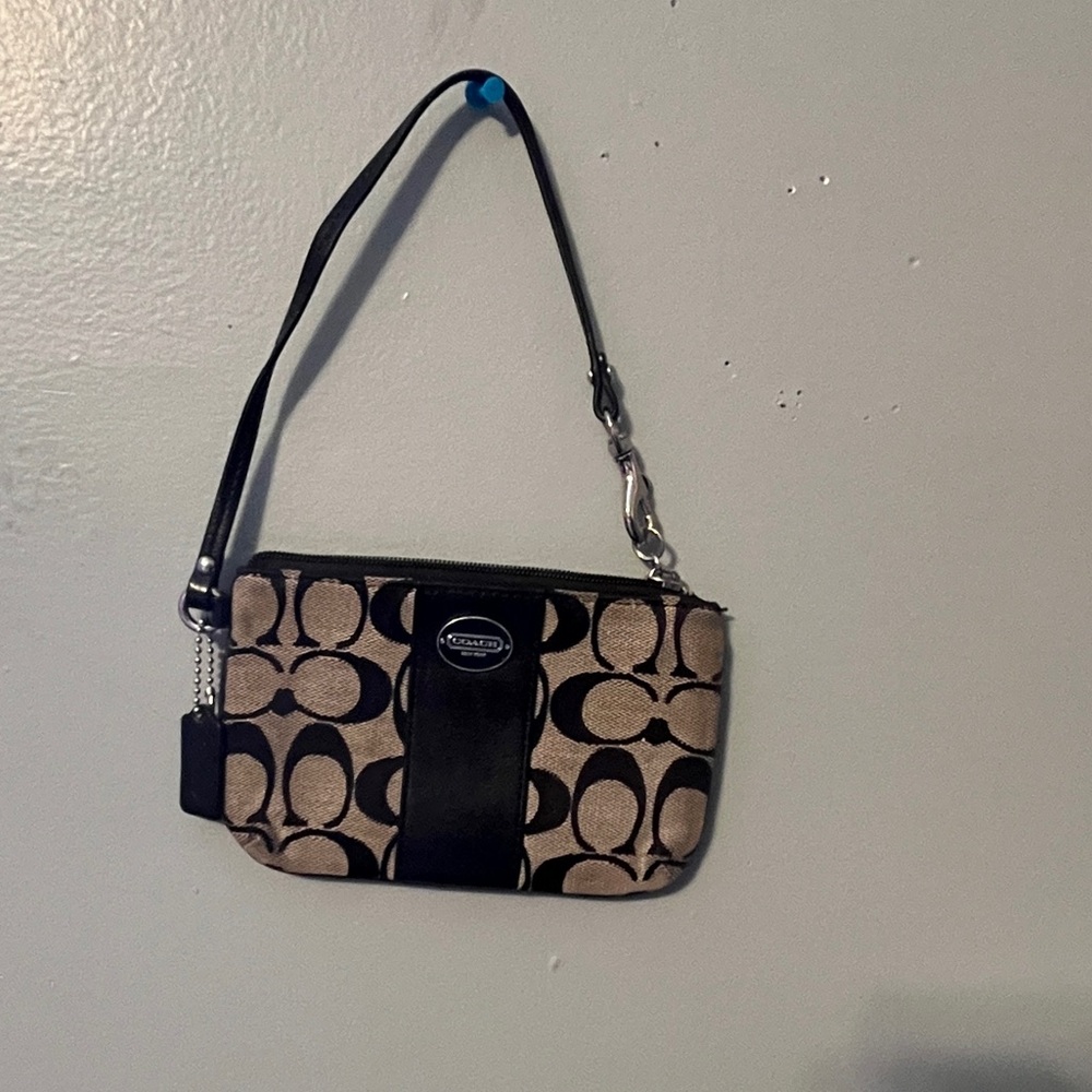 Coach change purse.